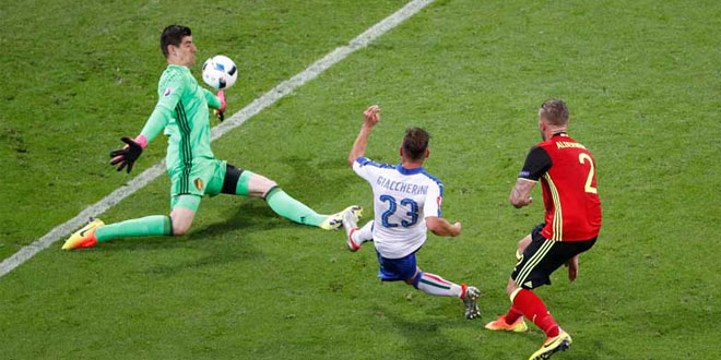 Euro 2016: Belçika-İtalya: 0-2