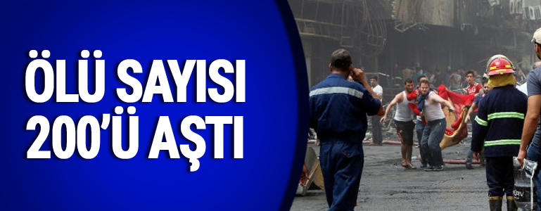 IŞİD'in Bağdat saldırısında 'ölü sayısı 200'ü aştı'