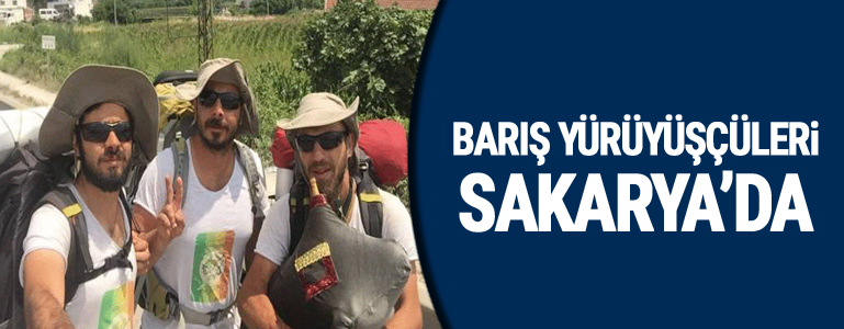 Şemdinli’ye doğru yola çıkan ‘barış yürüyüşçüleri’ Sakarya’da