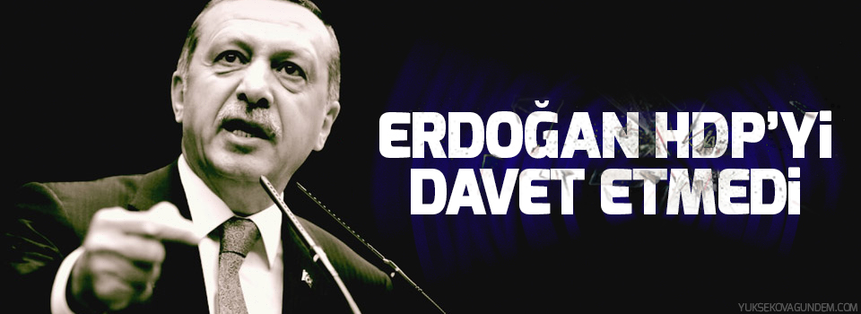 Erdoğan'dan 3 partiye miting daveti: HDP davet edilmedi