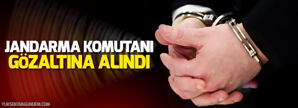 Muş Jandarma Komutanı gözaltına alındı