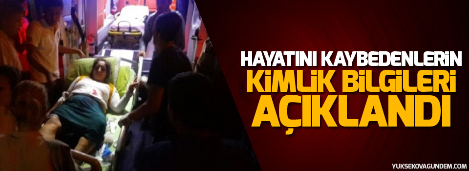 Hayatını kaybedenlerden 41 kişinin kimlikleri belirlendi