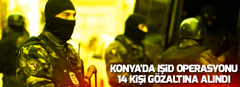 Işid Operasyonu: 14 Gözaltı