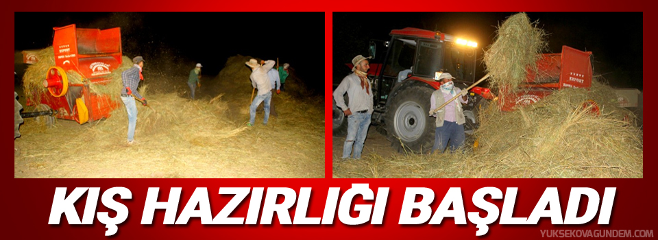 Kış hazırlığı başladı