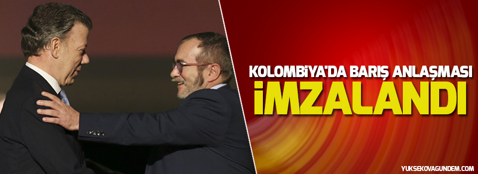 Kolombiya’da yeni barış anlaşması imzalandı