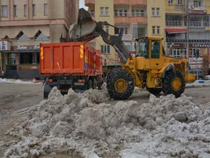 Hakkari Belediyesi karla mücadeleye başladı!