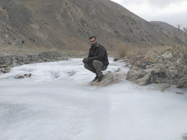 Hakkari'de dondurucu soğuklar