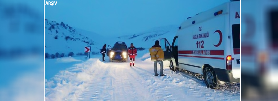 Kalp hastası kadının imdadına 112 yetişti