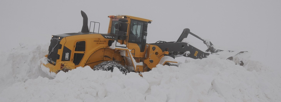 22 köy ile 83 mezra yolu ulaşıma kapandı