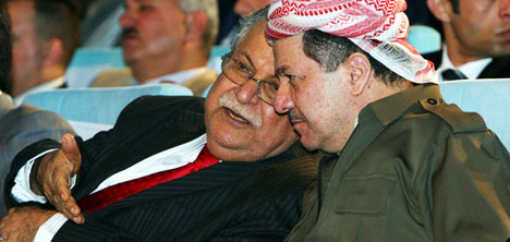 Barzani, Talabaniyi ziyaret etti