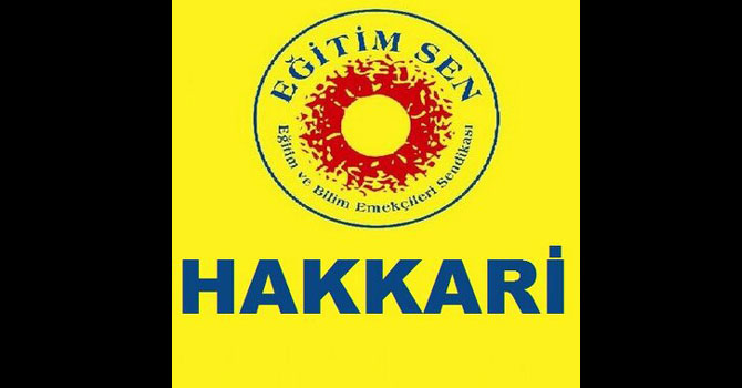 Hakkari Eğitim-Sen kongreye gidiyor