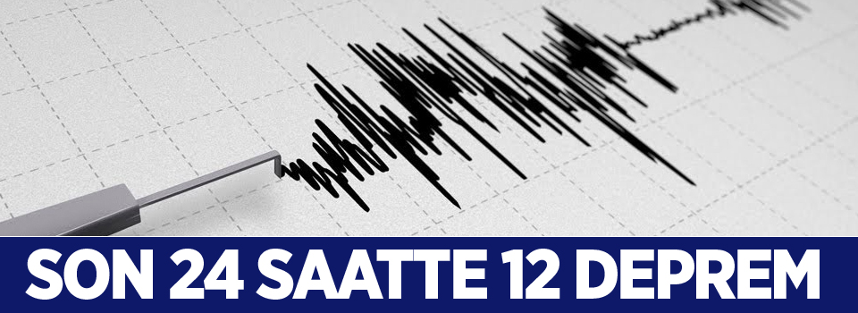 Van Gevaş'ta son 24 saat içinde 12 deprem meydana geldi