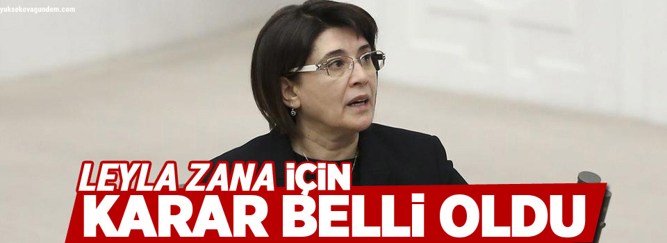 HDP'li Zana 21 yılla yargılandığı davadan beraat etti