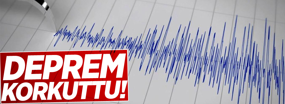 4.1 büyüklüğünde deprem