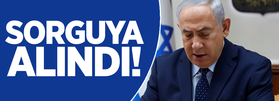 Polis, Netanyahu'yu resmi konutunda sorguya aldı