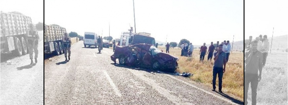 Diyarbakır’da feci kaza: 4 ölü