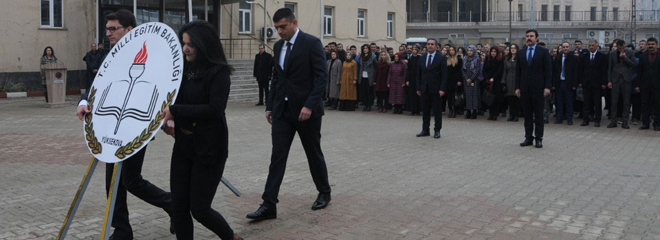 Yüksekova'da Öğretmenler Günü Kutlaması