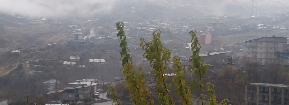 Hakkari’de beklenen yağış başladı