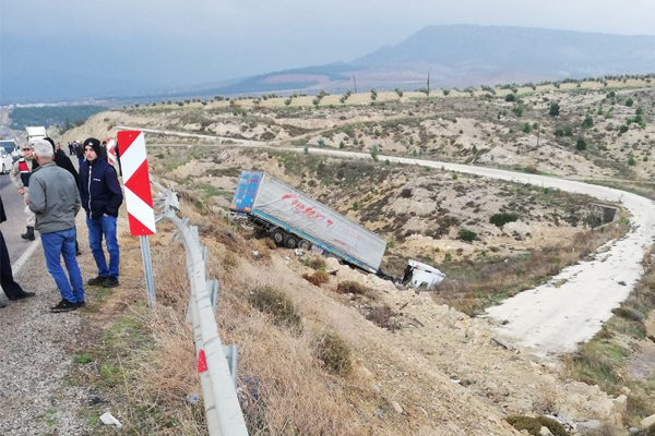 Kilis’te trafik kazaları:1 yaralı