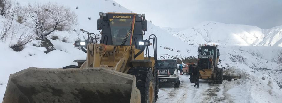 Hakkari’de köy ve mezra yolları yeniden açıldı