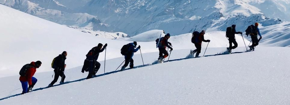 Hakkari’de Mehed Dağı kış tırmanışı yapıldı