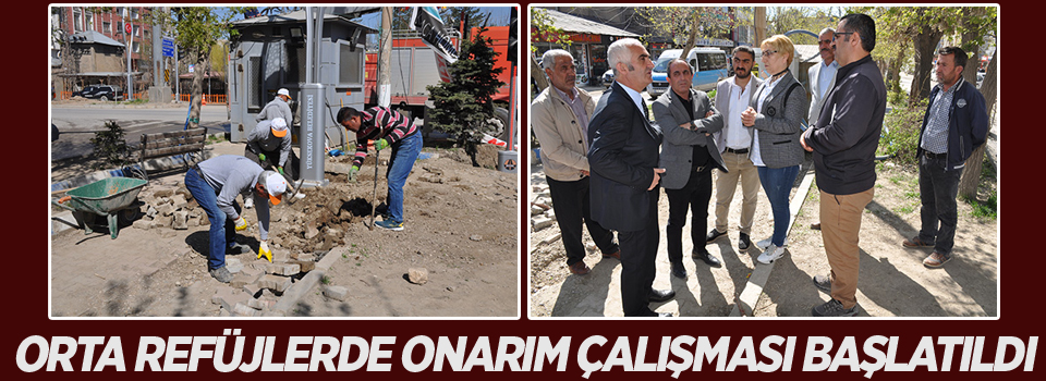 Orta Refüjlerde onarım çalışması başlatıldı