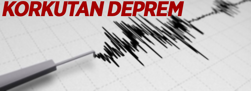 Adapazarı 4.7 büyüklüğünde sarsıldı