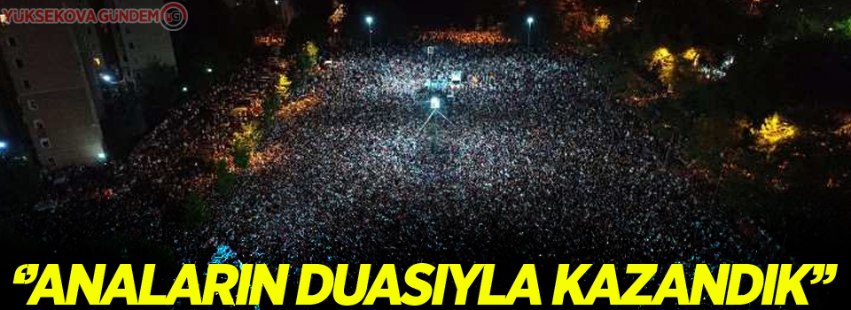 ''Anaların duasıyla kazandık''