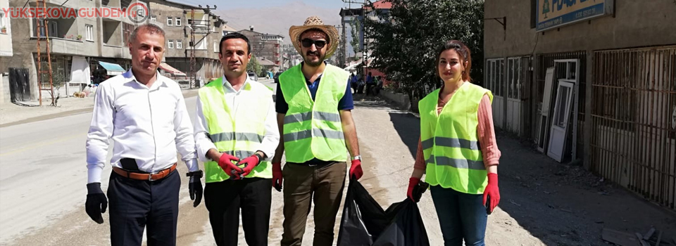 Yüksekova Belediyesinden çevre temizliği