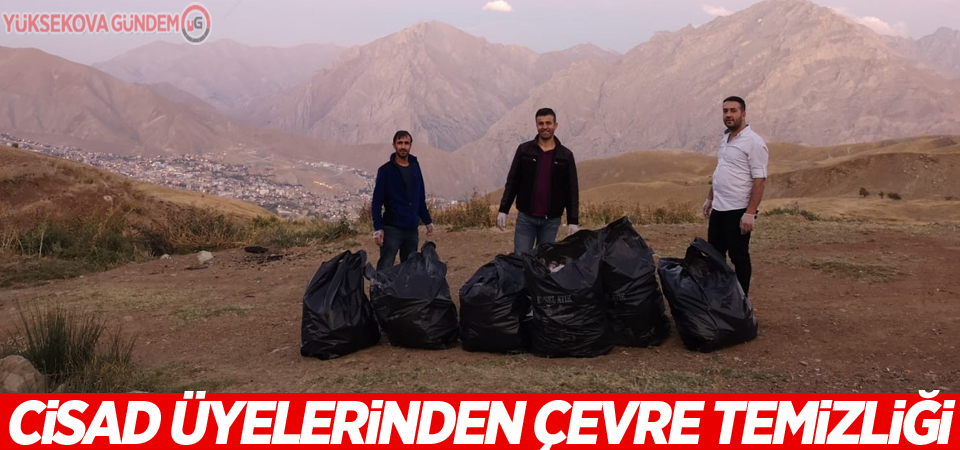 CİSAD üyelerinden çevre temizliği