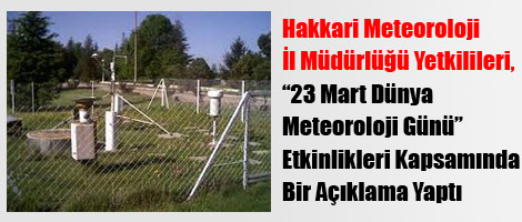 24 Mart Dünya Meteoroloji Günü