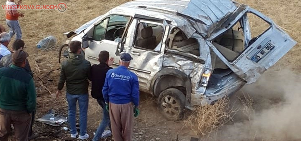 Yüksekova’da trafik kazası: 2 yaralı