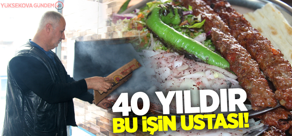 40 Yıldır Bu İşin Ustası!