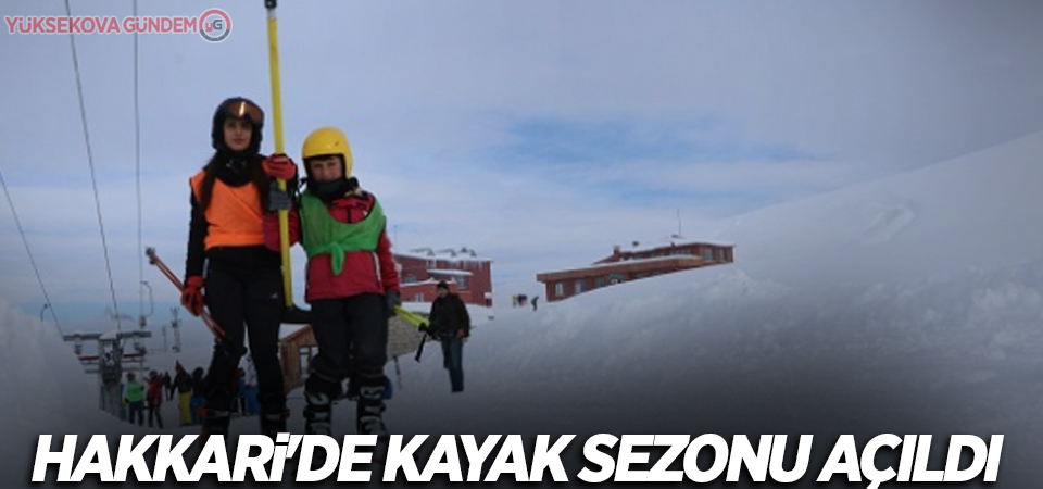 Hakkari'de kayak sezonu açıldı