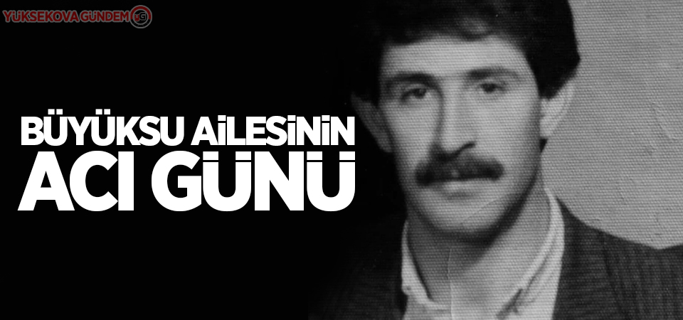 Büyüksu ailesinin acı günü