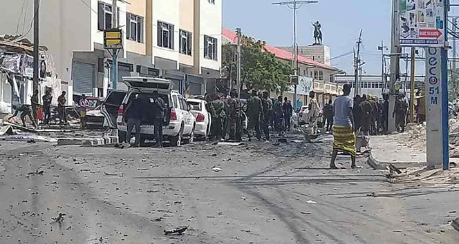 Somali'de patlama: 11 yaralı