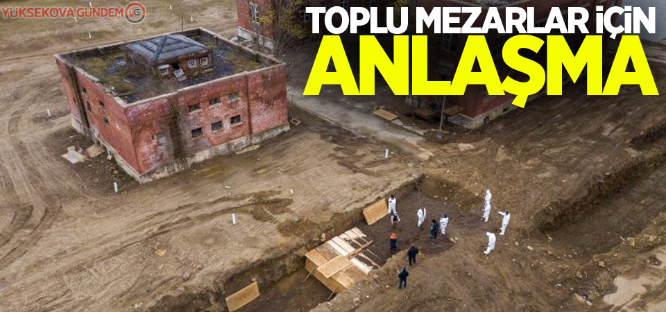 New York'ta toplu mezarlar için anlaşma