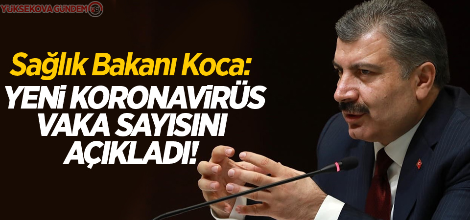 Bakan Koca son rakamları açıkladı: 'İyileşen hastalarımızın sayısı 44 bini geçti'