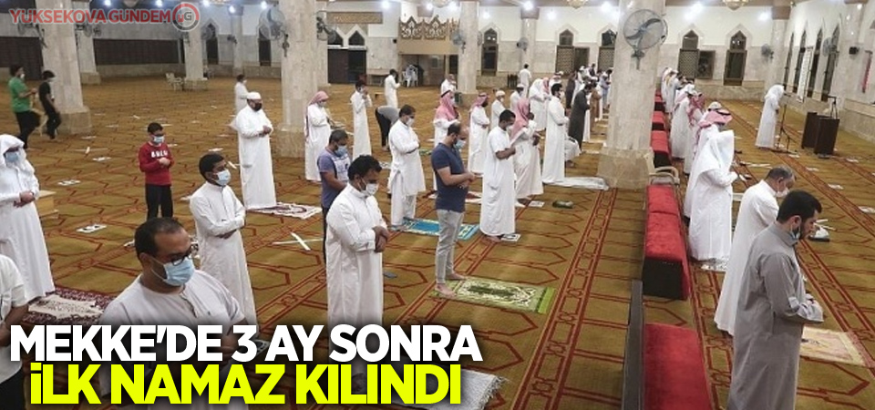 Mekke'de 3 ay sonra ilk namaz kılındı