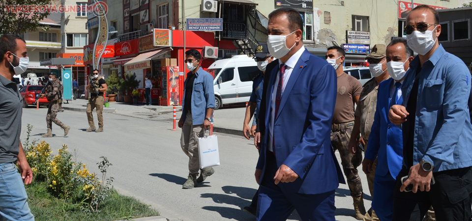 Hakkari’de korona virüs denetimleri