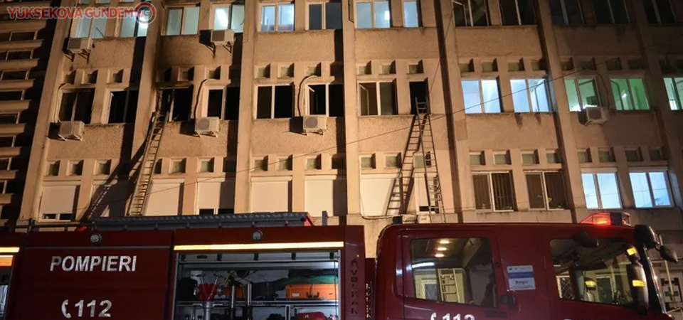 Romanya'da hastane yangını: 10 Covid-19 hastası öldü