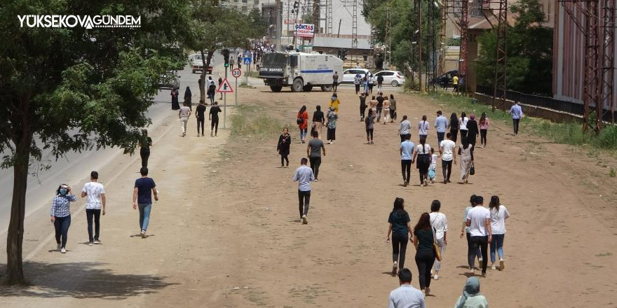 Yüksekova’da AYT maratonu sona erdi