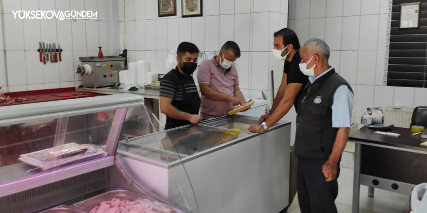 Hakkari’de kasaplar denetlendi