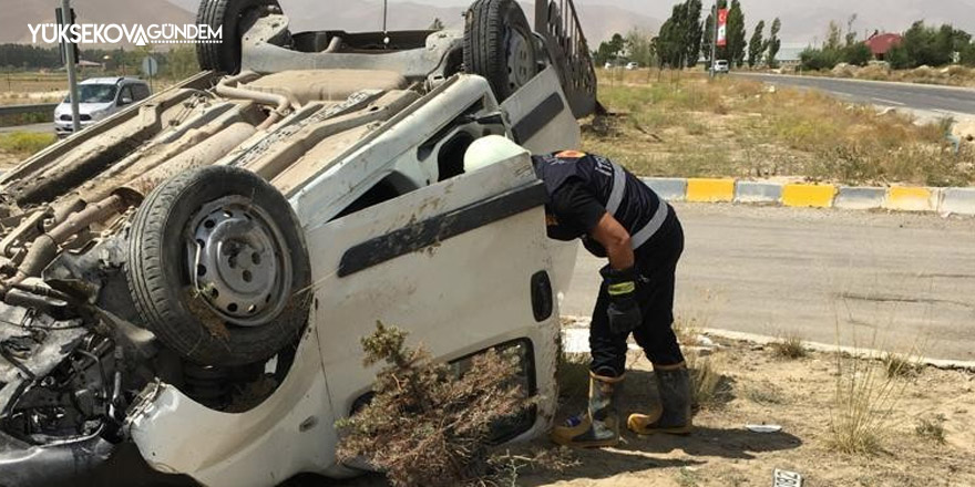 Van’da trafik kazası, 1 yaralı