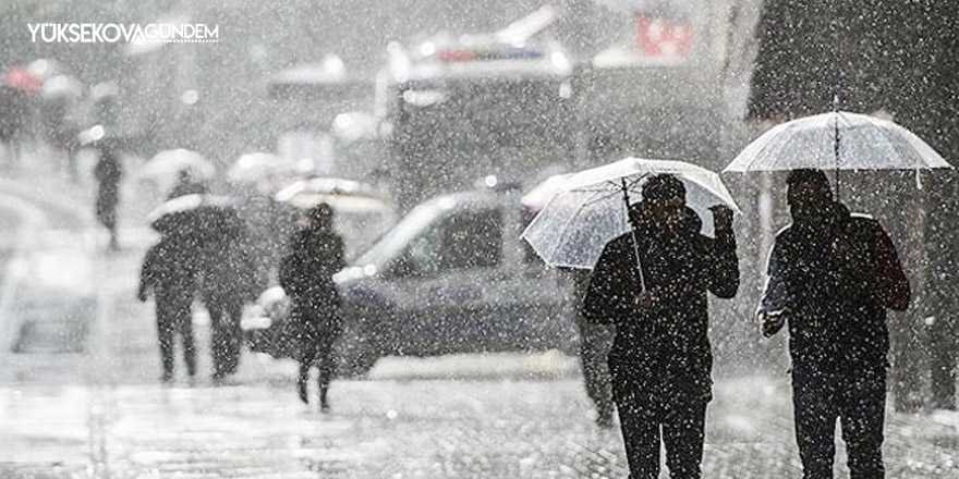 Meteorolojiden kuvvetli rüzgar ve sağanak yağış uyarısı