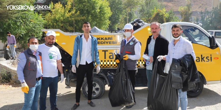 Hakkari’de çevre temizliği