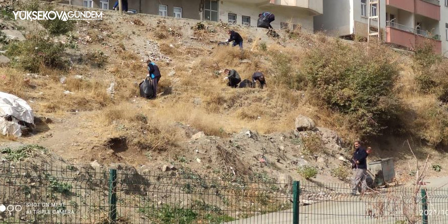 Hakkari’de temizlik kampanyası takdir topladı