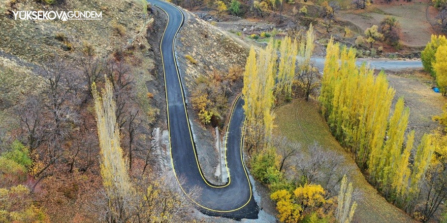 Bahçesaray'da 3 mahalle yolu yenilendi