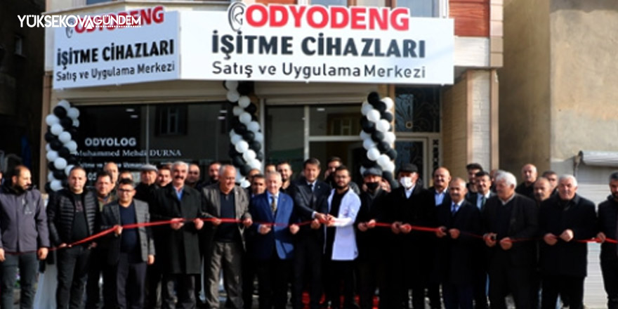 Yüksekova'da Odyodeng işitme kliniği açıldı