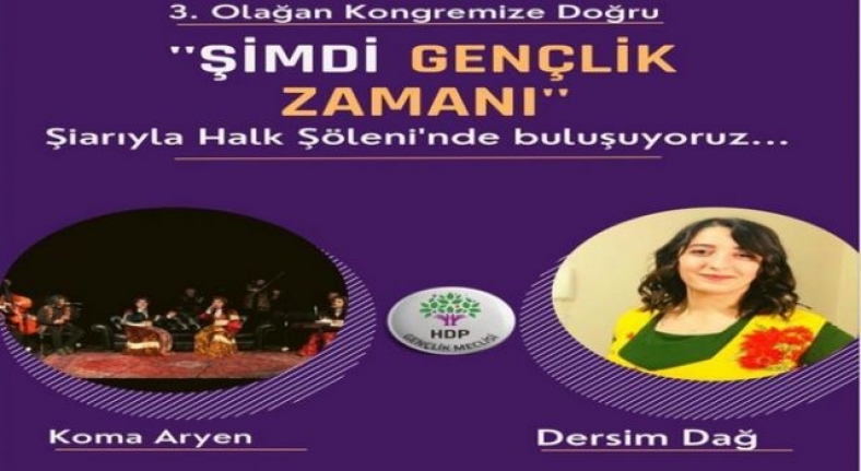 Yüksekova HDP’den gençlik şöleni